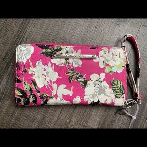 Betsey Johnson Floral Wallet Wristlet